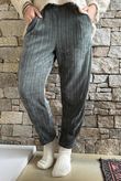 Nuk Stretch Velour Tapered Pant Khaki